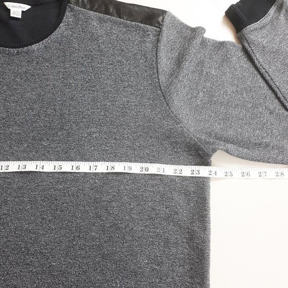 Calvin Klein Grey Black Sweater - Picture 6 of 15